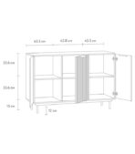 Tủ Ngăn Kéo Levante Xám Chì - 2 - Ảnh 8