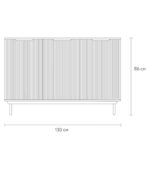 Tủ Ngăn Kéo Levante Trắng - 2 - Ảnh 8