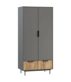 Tủ Quần Áo Levante Xám Chì - 2