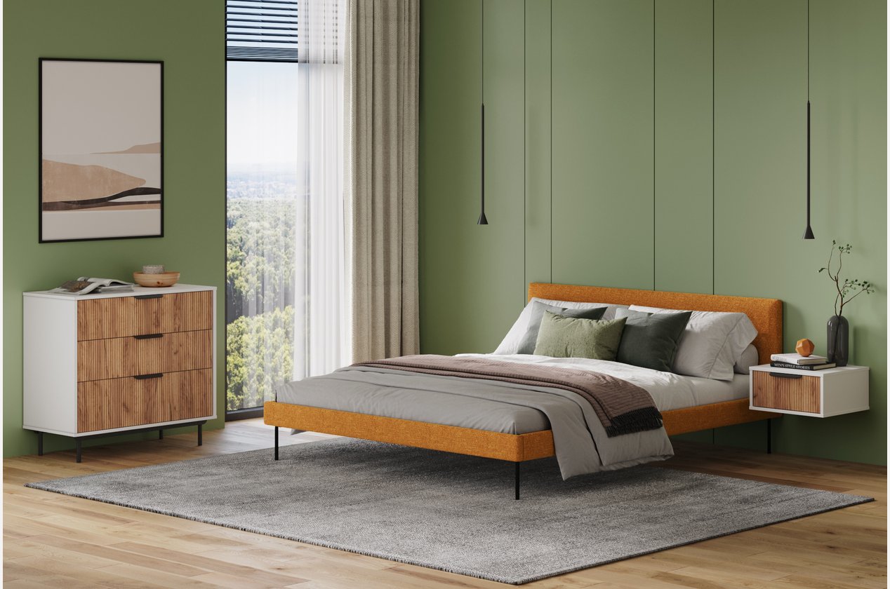 4986889 Combo Phòng Ngủ Levante-1 Trắng - Ảnh 1