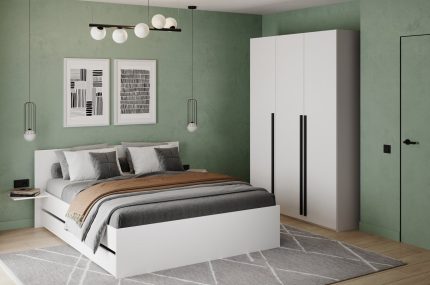 Combo Phòng Ngủ Kimball-5 Trắng