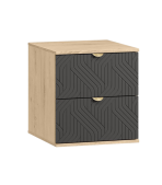 Tủ đầu giường Mont Blanc Fancy Xám Chì-1