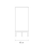 Tủ Ngăn Kéo Travis Xám Chì - 1.1 - Ảnh 5