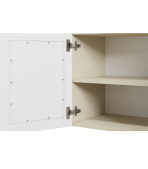 Kệ trang trí trẻ em Lindo Trắng Kem -1 - Ảnh 4