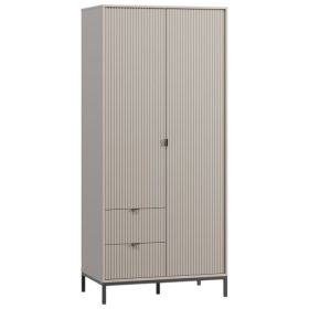 Tủ Quần Áo Travis Cà Phê Sữa - 2