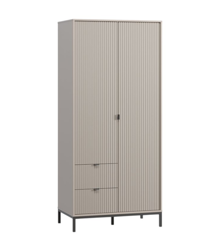 5057131 Tủ Quần Áo Travis Cà Phê Sữa - 2 - Ảnh 1