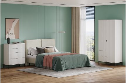 Combo Phòng Ngủ Travis-3 Trắng