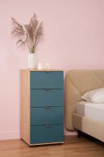 Tủ ngăn kéo Mont Blanc Line Xanh Ngọc Navy-1 - Ảnh 9