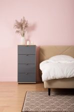 Tủ ngăn kéo Mont Blanc Line Xám Chì-1 - Ảnh 9