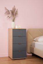 Tủ ngăn kéo Mont Blanc Line Xám Chì-1 - Ảnh 10