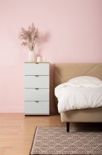 Tủ ngăn kéo Mont Blanc Line Trắng-1 - Ảnh 11