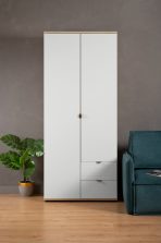 Tủ quần áo Mont Blanc Line Trắng-2 - Ảnh 7