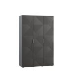 Tủ Quần Áo Shelton Xám Chì-3