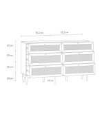 Tủ Ngăn Kéo Roshal Wood Vân Gỗ - 2.1 - Ảnh 11