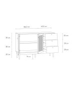 Tủ Ngăn Kéo Roshal Wood Vân Gỗ - 2 - Ảnh 11