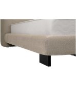 Giường Agami-Legs Vải Dệt 160 Latte Be Xám - Ảnh 8