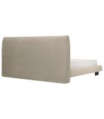 Giường Agami-Legs Vải Dệt 160 Latte Be Xám - Ảnh 5