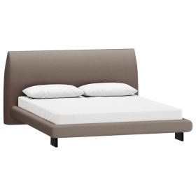 Giường Agami-Legs Nhung 160 Lanza Latte