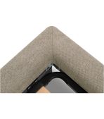 Giường Agami-Legs Vải Dệt 160 Latte Be Xám - Ảnh 11