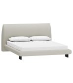 Giường Agami-Legs Nhung 160 Lanza Smoke