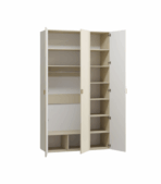 Tủ Quần Áo Lumi Trắng Kem -3 - Ảnh 6