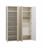 Tủ Quần Áo Lumi Trắng Kem -4 - Ảnh 5