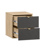 Tủ đầu giường Mont Blanc Fancy Xám Chì-1 - Ảnh 3