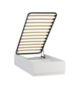 Giường Stella Trắng -90 - Ảnh 3