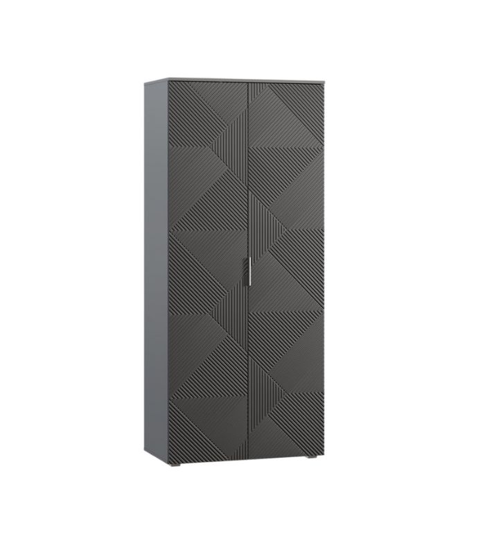 6 Tủ Quần Áo Shelton Xám Chì-2 - Ảnh 1