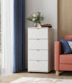 Tủ ngăn kéo Mont Blanc Fancy Trắng-1 - Ảnh 6