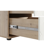 Tủ ngăn kéo Mont Blanc Fancy Trắng-1 - Ảnh 4