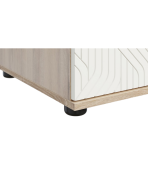 Tủ ngăn kéo Mont Blanc Fancy Trắng-1 - Ảnh 3