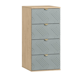 Tủ ngăn kéo Mont Blanc Fancy Xanh Dương Nhạt-1