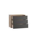 Tủ ngăn kéo Mont Blanc Line Xám Chì-3 - Ảnh 2