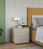 Tủ đầu giường Mont Blanc Fancy Cà Phê Sữa-1 - Ảnh 2