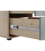 Tủ ngăn kéo Mont Blanc Fancy Xanh Dương Nhạt-1 - Ảnh 3