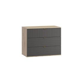 Tủ ngăn kéo Mont Blanc Line Xám Chì-3