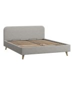 Giường Lightsy Nhung 140 Danel Silver - Ảnh 12