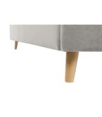 Giường Lightsy Nhung 140 Danel Silver - Ảnh 6