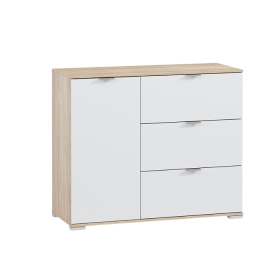 Tủ ngăn kéo Stella Màu Gỗ Sồi -1