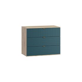 Tủ ngăn kéo Mont Blanc Line Xanh Ngọc Navy-3