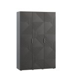 Tủ Quần Áo Shelton Xám Chì-3.1