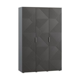 Tủ Quần Áo Shelton Xám Chì-3.1