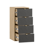 Tủ ngăn kéo Mont Blanc Fancy Xám Chì-1 - Ảnh 7