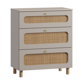 Tủ ngăn kéo trẻ em Lindo Cà Phê Sữa- 1