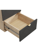 Tủ ngăn kéo Mont Blanc Fancy Xám Chì-1 - Ảnh 5