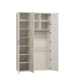 Tủ Quần Áo Shelton Trắng Kem-3.1 - Ảnh 2