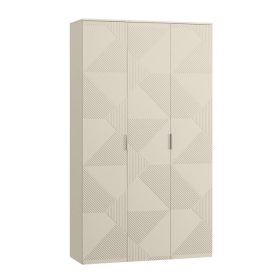 Tủ Quần Áo Shelton Trắng Kem-3.1