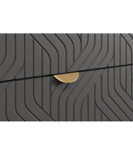 Tủ ngăn kéo Mont Blanc Fancy Xám Chì-1 - Ảnh 2