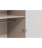 Tủ Quần Áo Shelton Cà Phê Sữa-3.1 - Ảnh 3